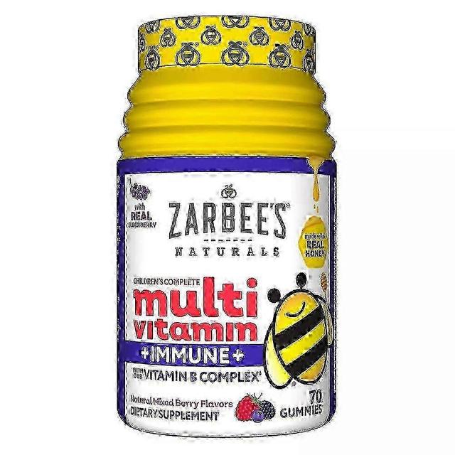 Zarbee's naturals detské kompletné multivitamínové a imunitné gummies, 70 ea on Productcaster.