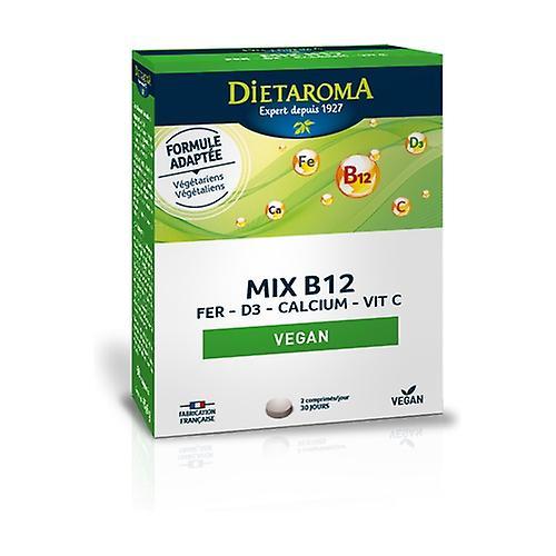 Dietaroma Mix B12 Vegan 60 tablets on Productcaster.