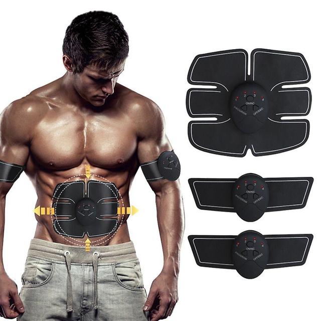 Bnjfv Abs Stimulator,ab Machine,abdominal Toning Belt Workout Portable Ab Stimulator Home Office Fitness Workout Equipment For Abdomen on Productcaster.