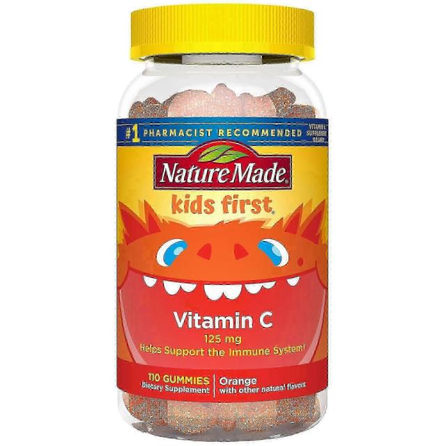 Nature Made Naturen gjorde børn første C-vitamin gummies, orange, 110 ea on Productcaster.