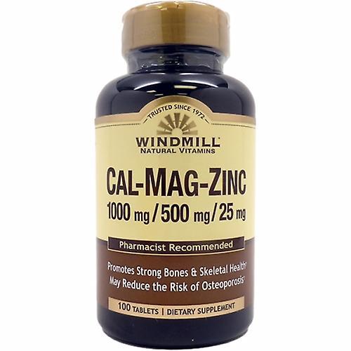 Windmill Health Calcium - Magnésium & Zinc, 100 Tabs (Paquet de 4) on Productcaster.