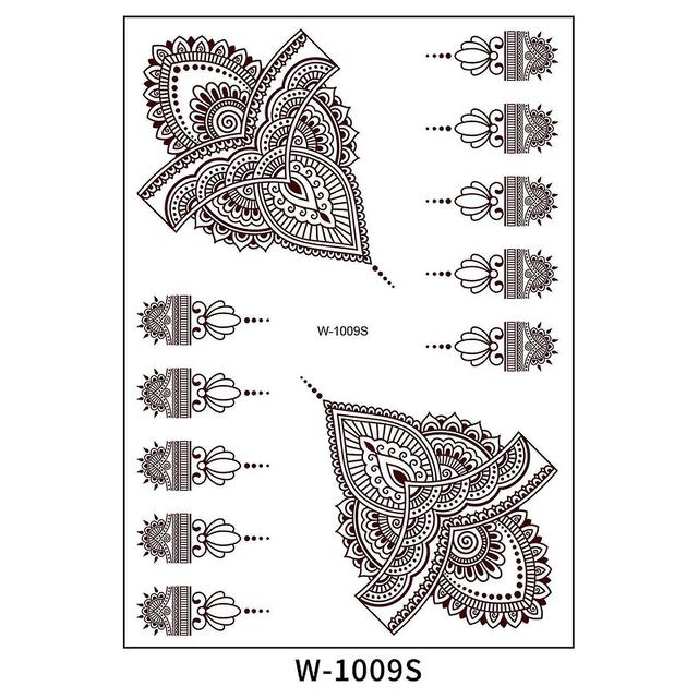 Skbcv Temporary Tattoo Sticker Waterproof Diy Body Tattoo Patch Long Lasting Personalized Sticker 1009S on Productcaster.