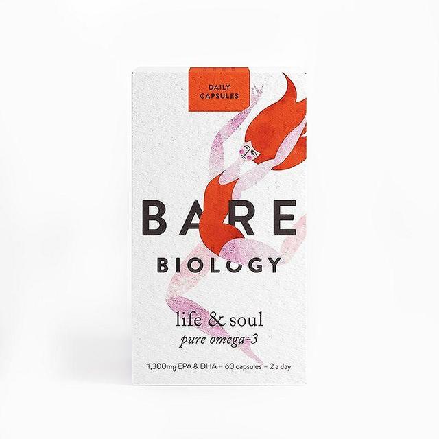 Bare Biology Holé Biológia Life & Soul Pure Omega 3 Rybí olej Denné Čiapky 60 on Productcaster.