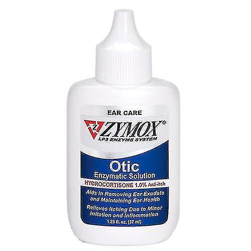 Zymox Otic Entsymaattinen liuos hydrokortisonilla, 1,25 unssia (1 kappaleen pakkaus) on Productcaster.