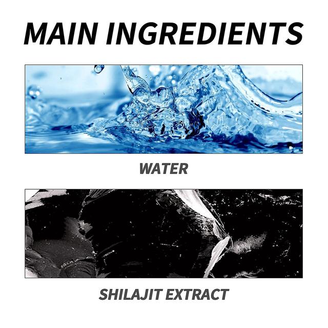 Resina Shilajit Himalayana Pura Grado Dell'oro Per Le Donne Degli Uomini, Supporto Immunitario Organico Supplemento Di Resina Shilajit Con Oligoele... on Productcaster.