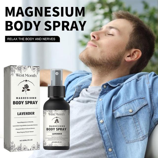 Zjrui Magnesium Body Spray For Recovery, Pure Magnesium Oil Spray For Soothing Sore Muscles, Magnesium Chloride Spray For Sleeping 1pcs on Productcaster.