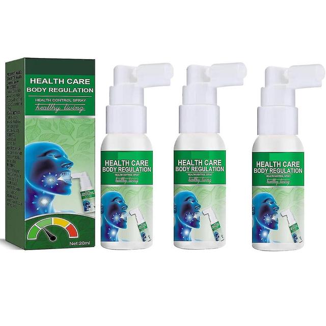 Sukker ned Health Control Spray, Diabetes Spray, Health Care Body regulering, Naturlægemidler Lungerensning 3 stk. on Productcaster.