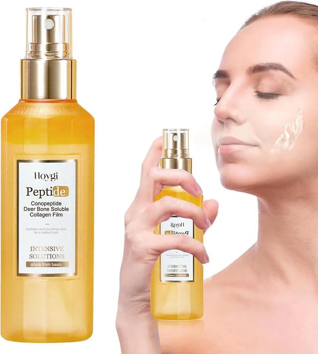 unbrand Conopeptide Deer Bone Soluble Collagen Film,Collagen Peptide Serum,Peptide Deer Bone Collagen Essence Kit for Wrinkles, Face Lift 2 Pcs on Productcaster.