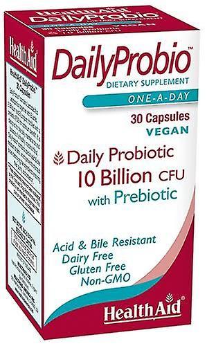 Health Aid DailyProbio, 30 Veg Caps on Productcaster.