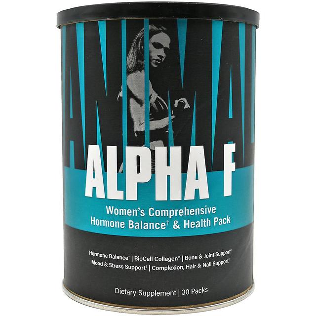 Universal Nutrition Animal Alpha F Dietary Supplement - 30 Packs Blue on Productcaster.