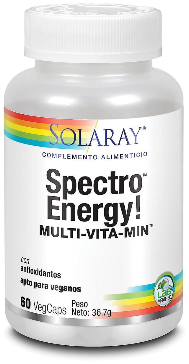 Solaray Spectro Energy 60 Vegetable Capsules on Productcaster.