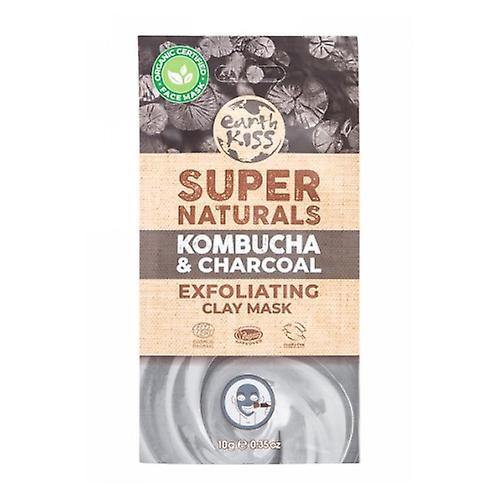 Earth Kiss Supernaturals Kombucha & Odlupujúca sa hlinená maska na drevené uhlie, 0,35 Oz (balenie po 1 ks) on Productcaster.