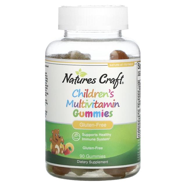 Natures Craft Naturhåndværk, Multivitamin Gummies til børn, 90 vingummier on Productcaster.