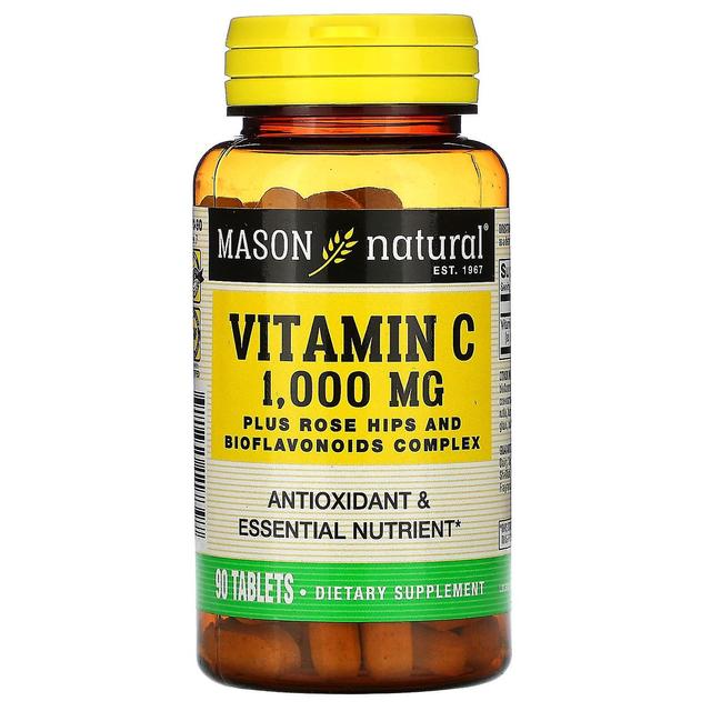 Mason Natural, Vitamin C, 1,000 mg, 90 Tablets on Productcaster.