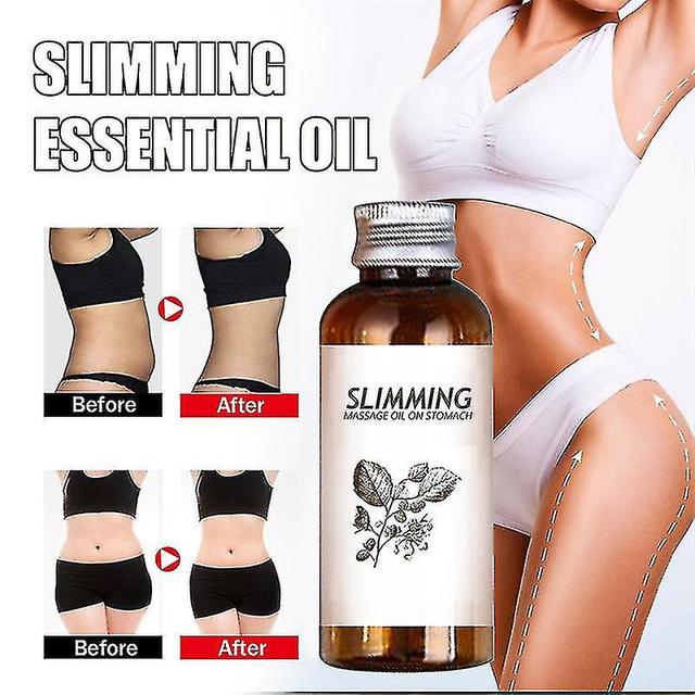 Cellulite Slimming Oil Lose Weight Slim Down Cream Fast Fat Burning Grape Seed Essence Oil Belly Thigh Body Slimming Products on Productcaster.