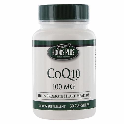 Foods Plus CoQ 10, 100 mg, 30 Caps (Pack of 6) on Productcaster.