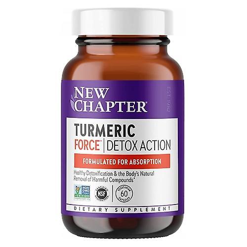 New Chapter Turmeric Force Detox Action, 60 Veg Caps (Pack of 1) on Productcaster.