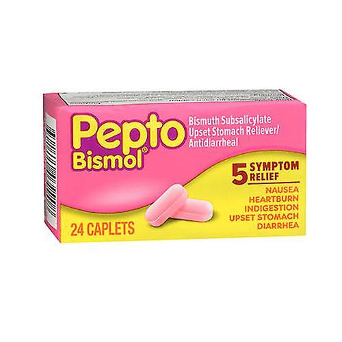 Pepto Bismol Pepto-Bismol Upset Magen Reliever Antidiarrheal Caplets, 24 ct (Packung mit 1) on Productcaster.