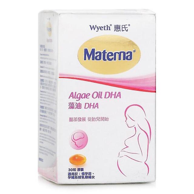 Wyeth Materna Algae Oil Dha - 30 Capsules (suitable For Pregnant Women) - 30pcs on Productcaster.