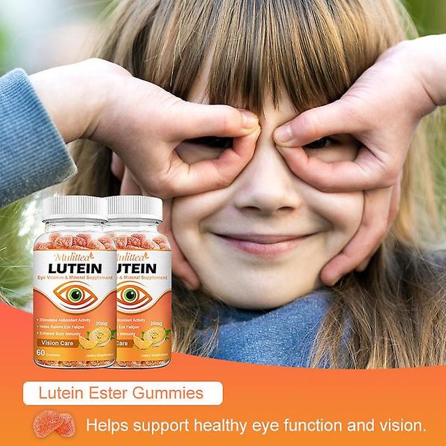 Visgaler 20mg Lutein For Vision Care Blue Light Protection & Relieve Eye Fatigue Support Eye Strain 10/30/60 Gummies 30 gummies on Productcaster.