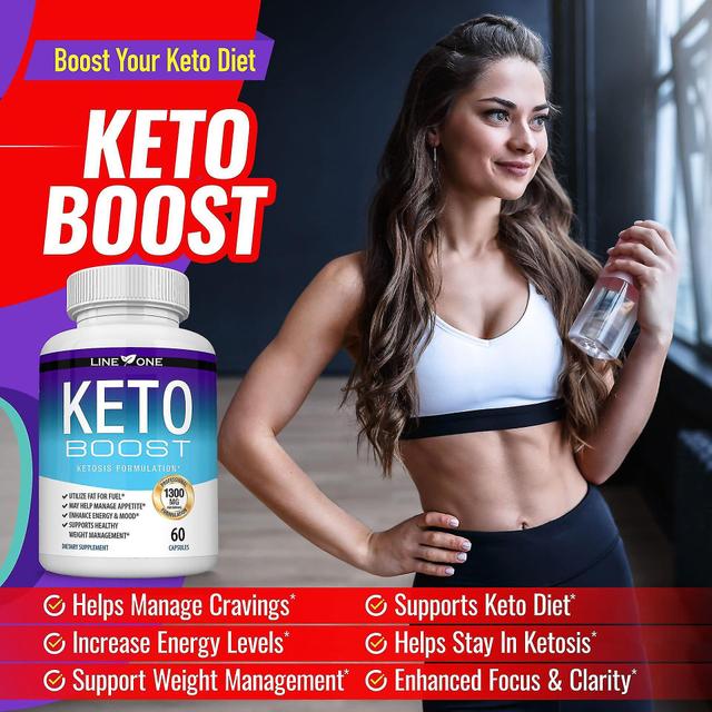 1-pack Dietary Ketosis Supplement - Natural Exogenous Ketone Formula Supports Energy And Focus, Ketone Capsules, Ketosis Supplement Fat Burning, Wh... on Productcaster.