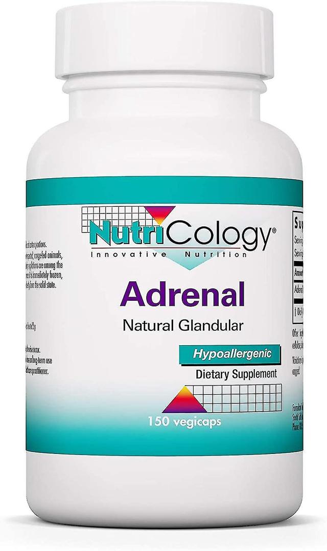 Adrenal Natural Glandular 150 Capsules on Productcaster.