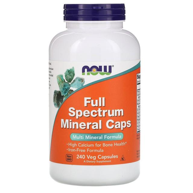 Now Foods, Full Spectrum Minerals Caps, 240 Veg Capsules on Productcaster.