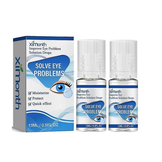 2PCS Myopia Reversal Eye Drops, FixVisio Eye Wellness Drops, Alleviate Eye Fatigue [XH] on Productcaster.