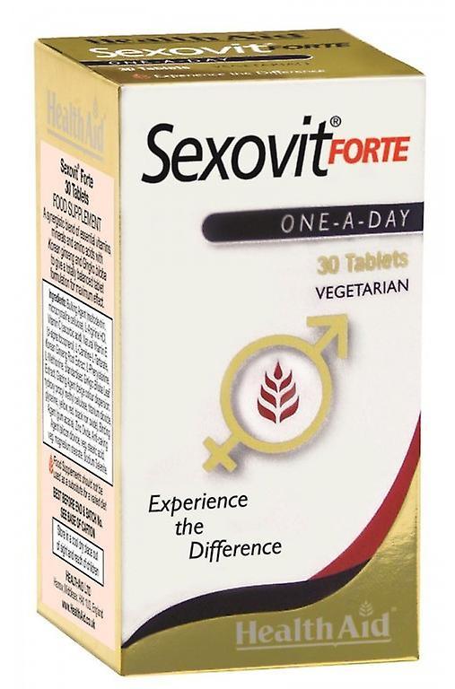 Health Aid Helsehjelp Sexovit Forte Helse og Seksuell Ytelse 30 tabletter on Productcaster.