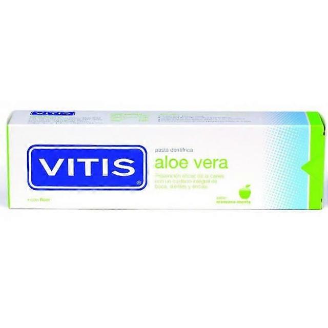 Vitis Vits aloe vera toothpaste mint apple flavour 125ml on Productcaster.