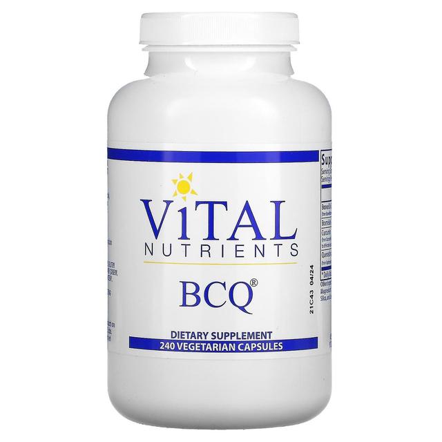 Vital Nutrients, BCQ, 240 Vegetarian Capsules on Productcaster.