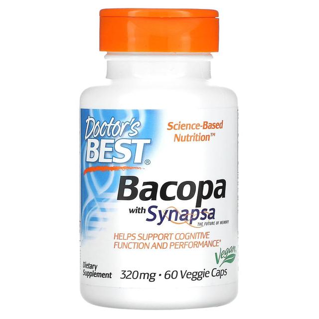 Doctor's Best, Bacopa med Synapsa, 320 mg, 60 Veggie Caps on Productcaster.