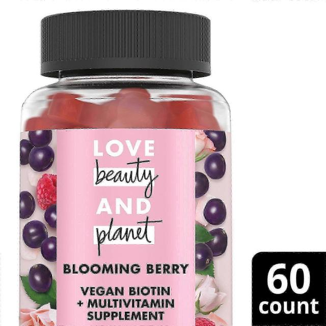 Love beauty & planet vegan biotin & multivitamin gummies, berry, 60 ea on Productcaster.