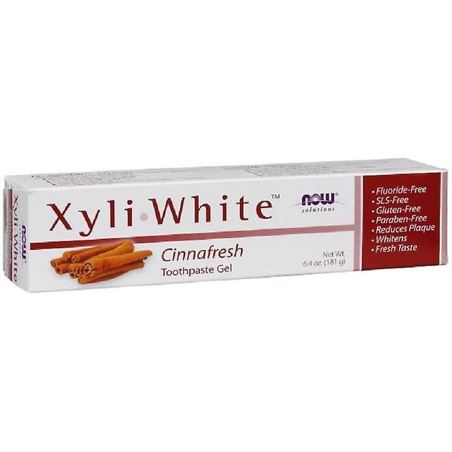 NOW Foods XyliWhite Cinnafresh hammastahnageeli 181g on Productcaster.