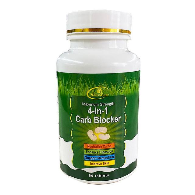 Vorallme 60 Pills 4 In 1 Carb Blocker Tablet Neutralize Carbs Enhance Digestion Support Metabolism Flat Belly 1 Bottle on Productcaster.