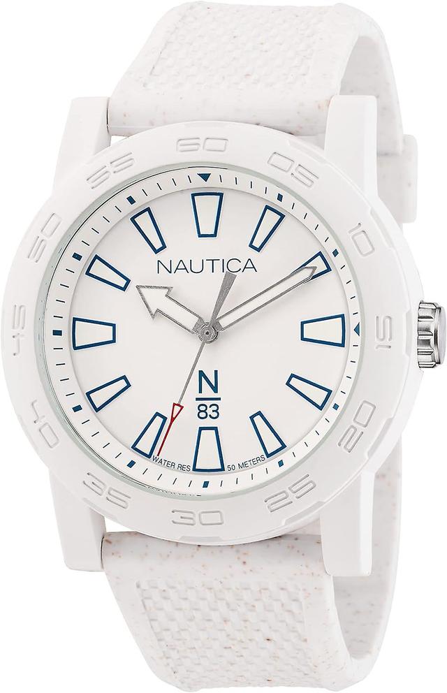 Nautica Men's Watch NAPATF205 White on Productcaster.