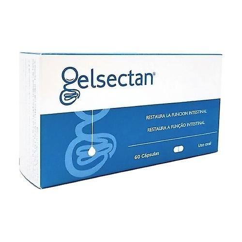 Gelsectan intestinal transit 60 capsules on Productcaster.