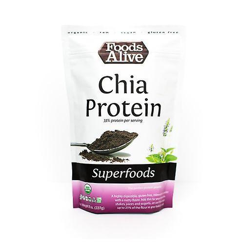 Foods Alive Potraviny Živý organický chia proteínový prášok, 8 Oz (balenie 6) on Productcaster.