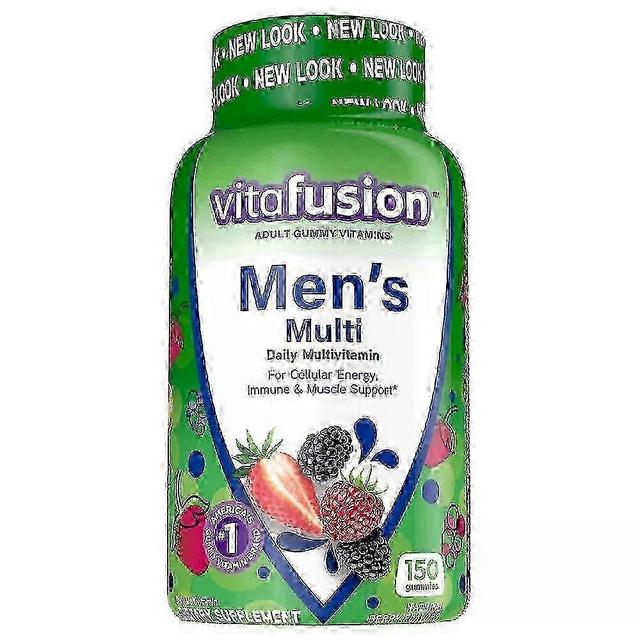 Vitafusion multivitamin gummy for men, berry flavors, 150 ea on Productcaster.