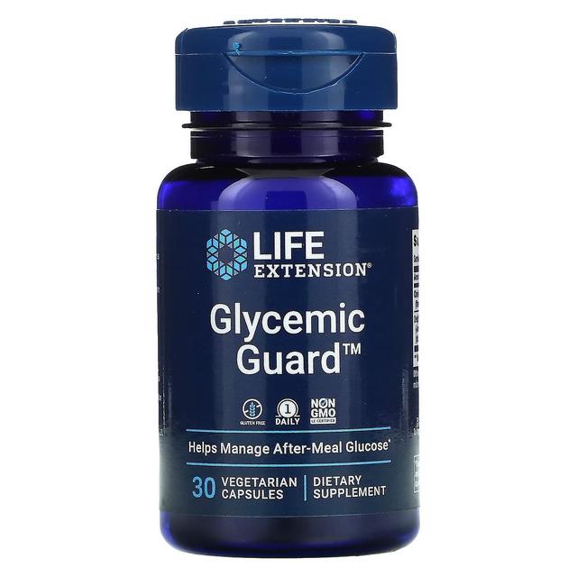 Life Extension, Glycemic Guard, 30 Vegetarian Capsules on Productcaster.