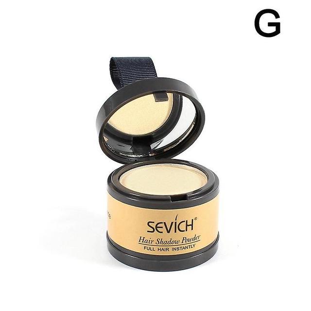 Duqi Hårpuder Vattentätt Hair Shadow Powder 3 Färger Puff Makeup Line Concealer Cover Hårpuder Hår med hår Blekt guld-G on Productcaster.