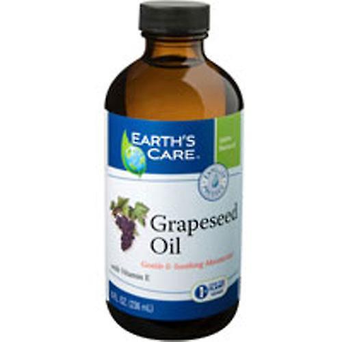 Earth's Care Grape Seed Oil 100% Pure and Natural, 8 OZ (Pack of 1) on Productcaster.