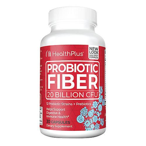 Health Plus Probiotic Fiber, 30 caps (paquet de 3) on Productcaster.