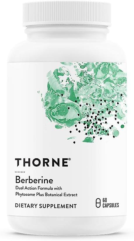 Thorne Research Thorne Berberin 1000 mg mit HCI und Phytosom 60 Kapseln on Productcaster.