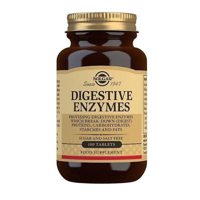 Solgar Digestive Enzymes Tablets 100 (12543555) on Productcaster.