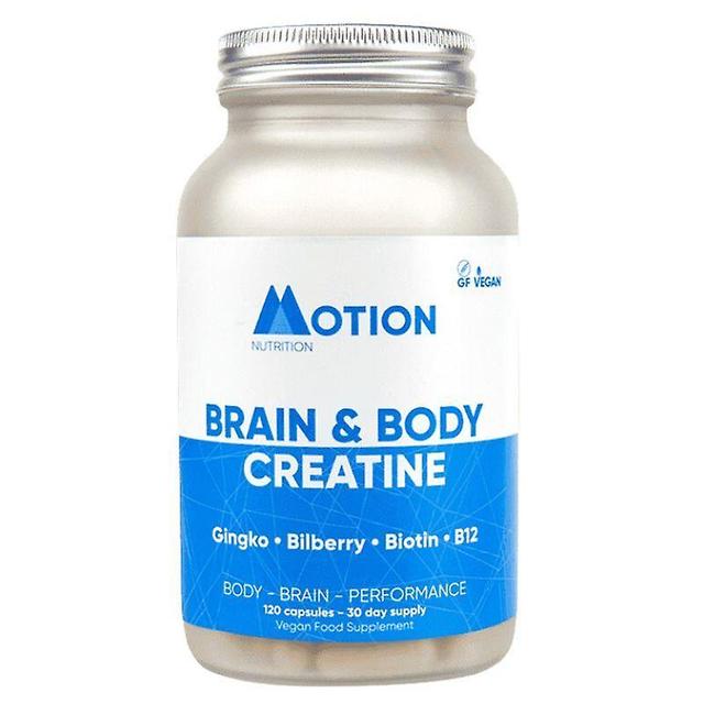 Motion Nutrition Body & Brain Vegicaps 120 (BB120) on Productcaster.