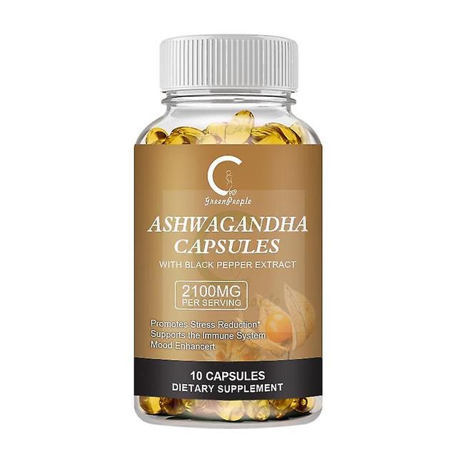 Jinzhaolai Gpgp Greenpeople Ashwagandha Capsules Male Enhanceent Thicker X X L Longer Stamina Improve Passion Performance For Men And Women 10pcs on Productcaster.