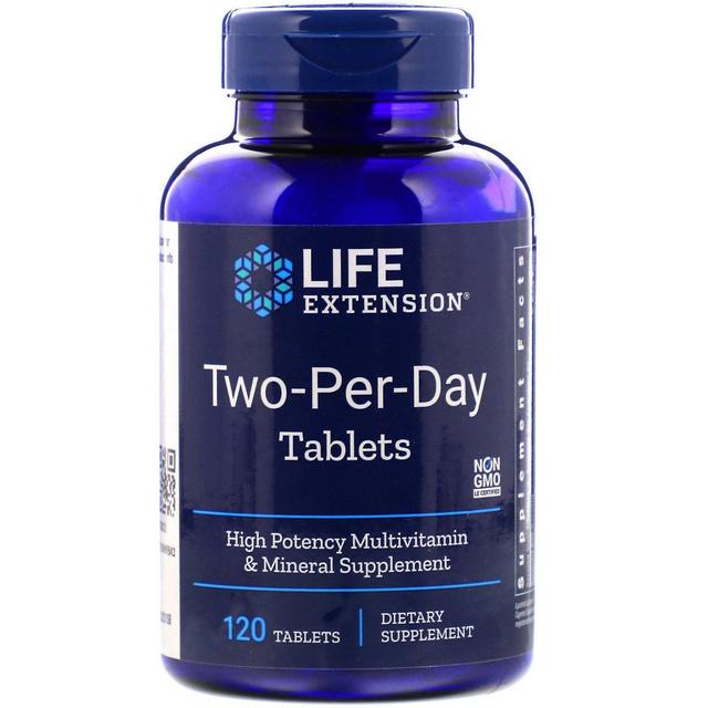 Life Extension, Two-Per-Day Tablets, 120 Tablets on Productcaster.