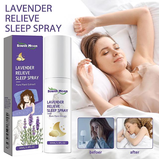 Shakub Spray per dormire alla lavanda, spray per il sonno addormentarsi rapidamente, spray per cuscini rilassanti alla lavanda 30 ml 1/2 pezzi 1Pc on Productcaster.